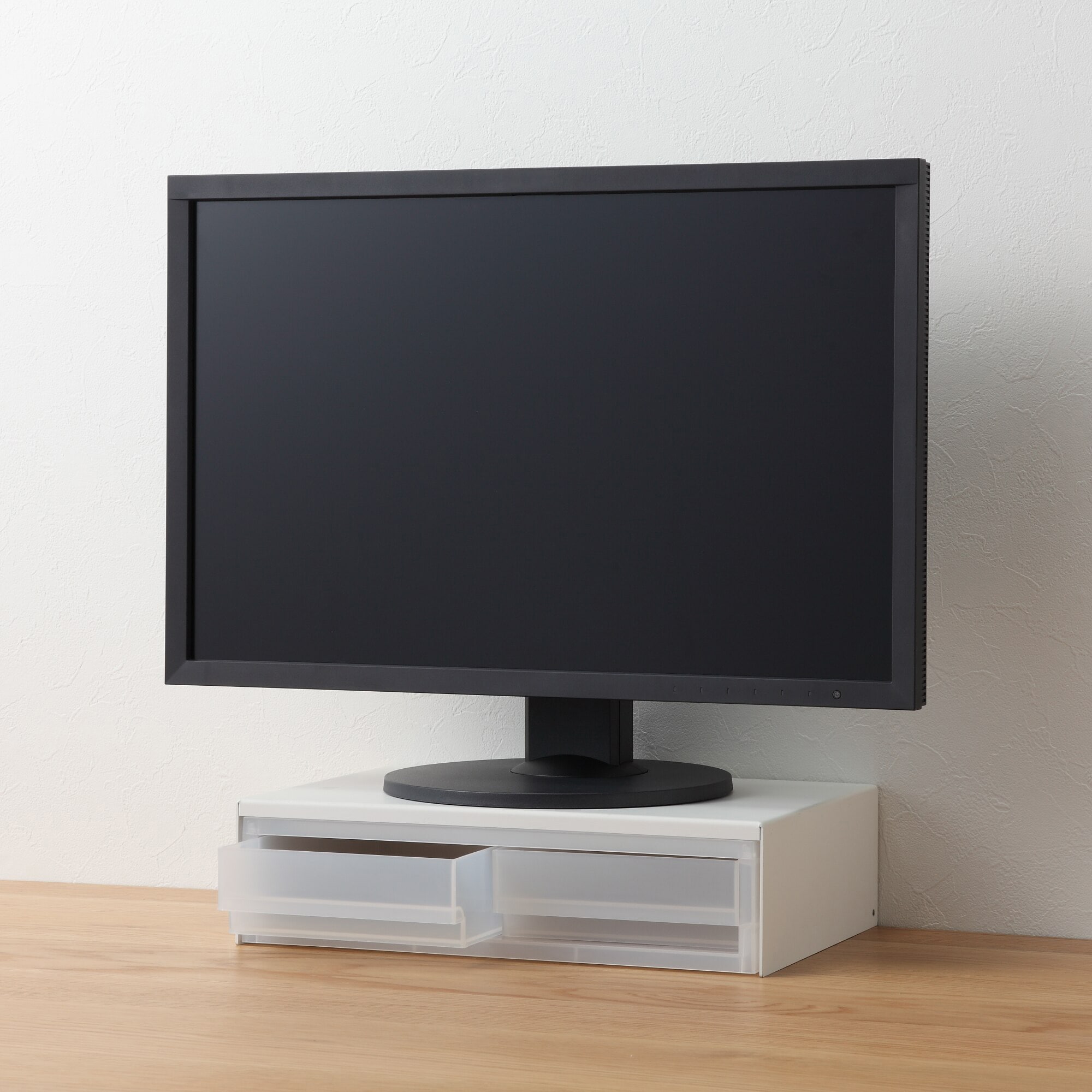 スチールモニタースタンド