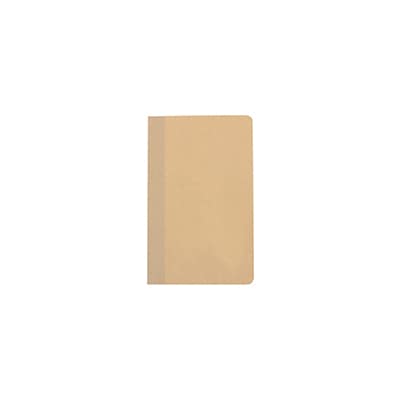 【Ａ６スリム】上質紙　スリムノート・無地　ベージュ・４０枚