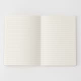 上質紙　フラットに開くノート