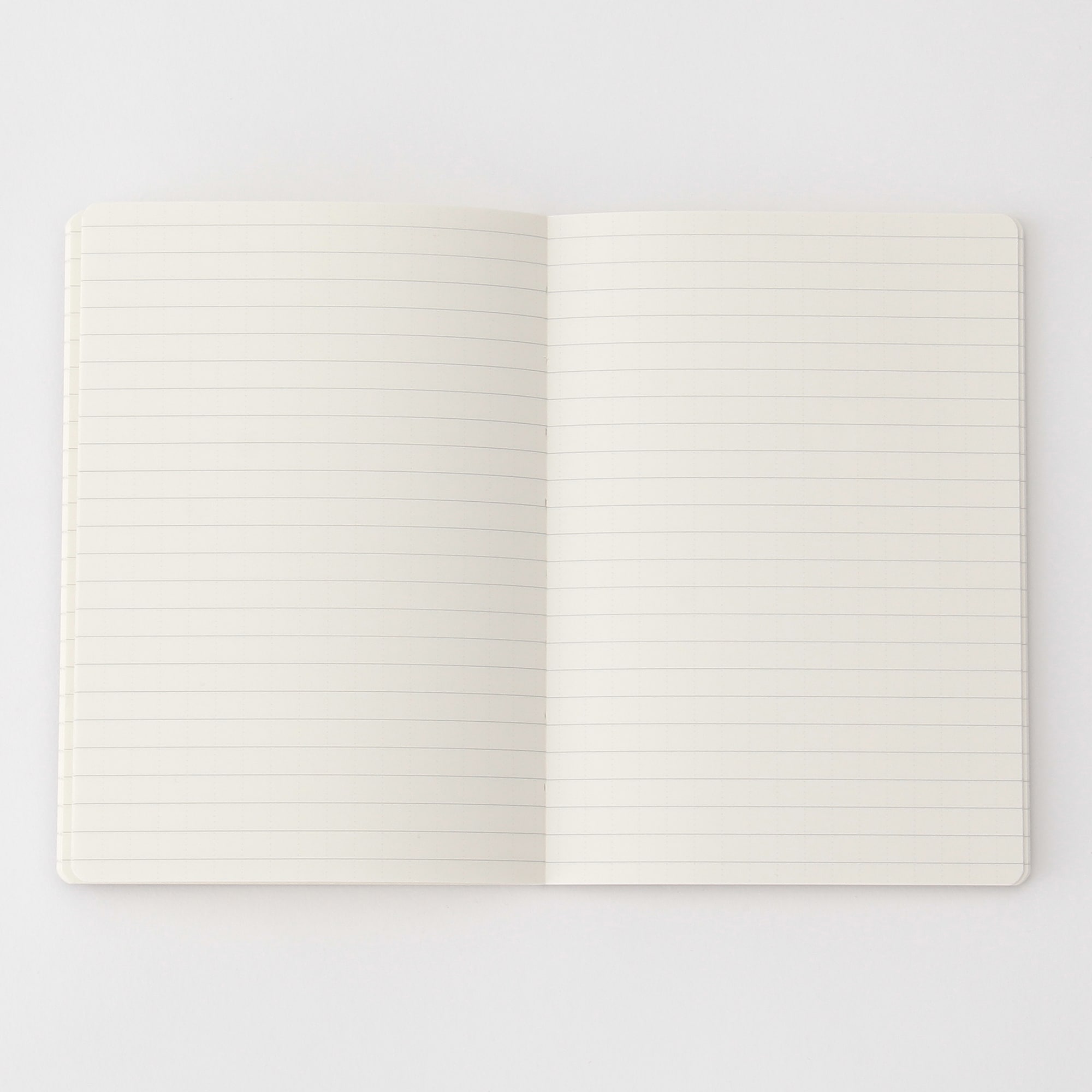 上質紙　フラットに開くノート