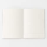 上質紙　フラットに開くノート