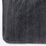 綿デニムハイバックリクライニングソファ・１シーター用カバー／ネイビー