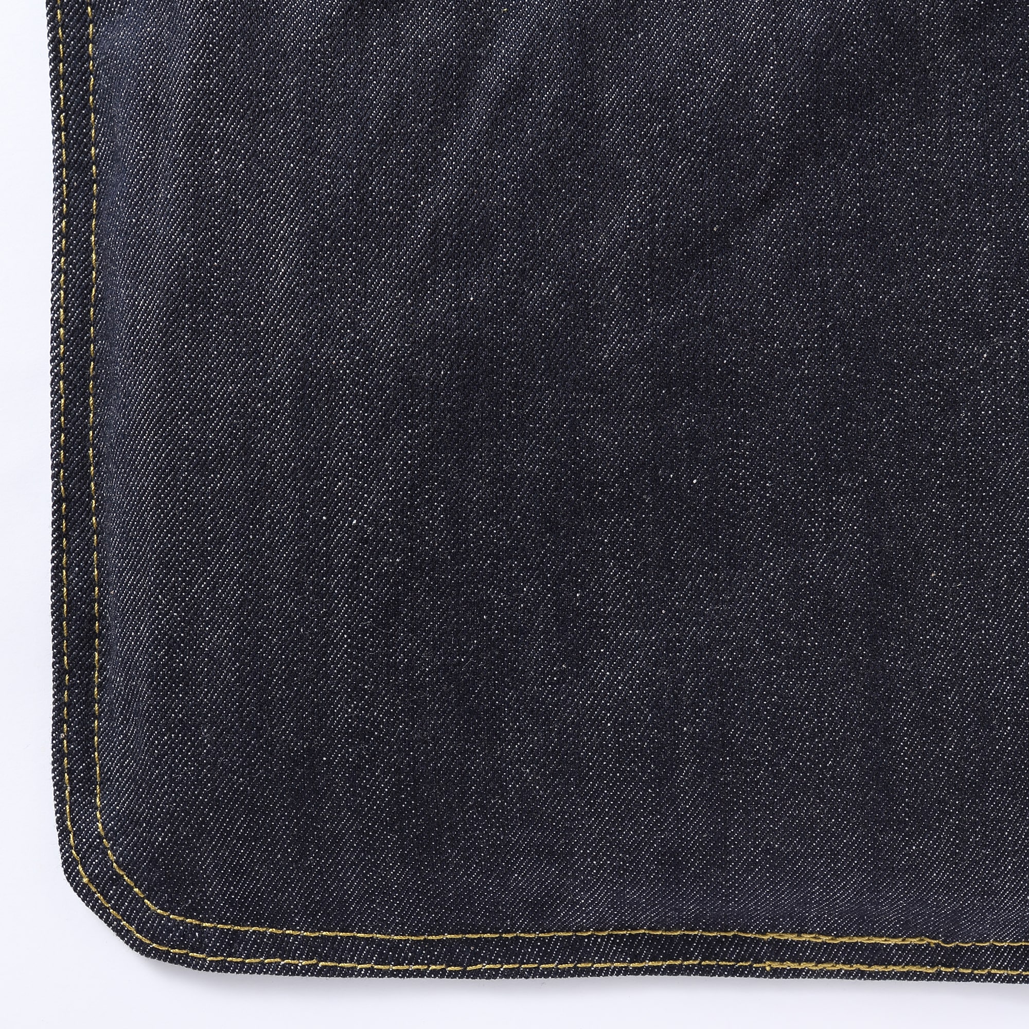 綿デニムハイバックリクライニングソファ・１シーター用カバー／ネイビー