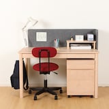 ワーキングチェア・ガススプリング昇降式（赤）