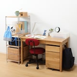 ワーキングチェア・ガススプリング昇降式（赤）