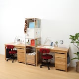 ワーキングチェア・ガススプリング昇降式（赤）