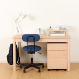 ワーキングチェア・ガススプリング昇降式（青）