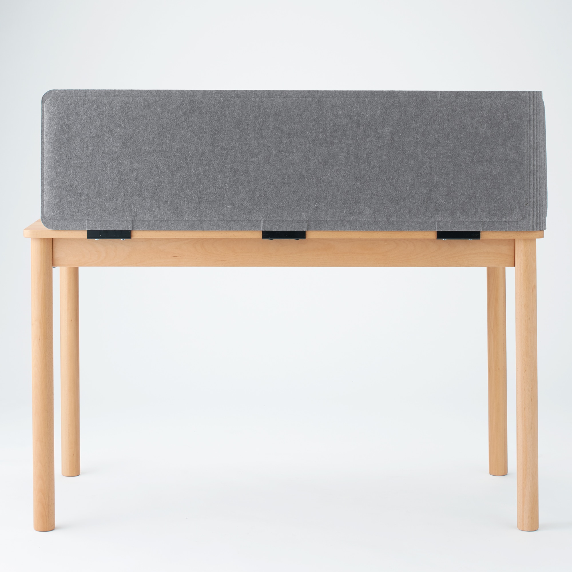 ブナ材デスク用パーテーション