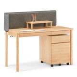 ブナ材デスク用パーテーション