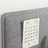 ブナ材デスク用パーテーション