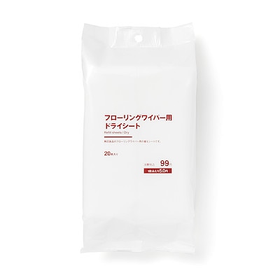フローリングワイパー用ドライシート　２０枚入