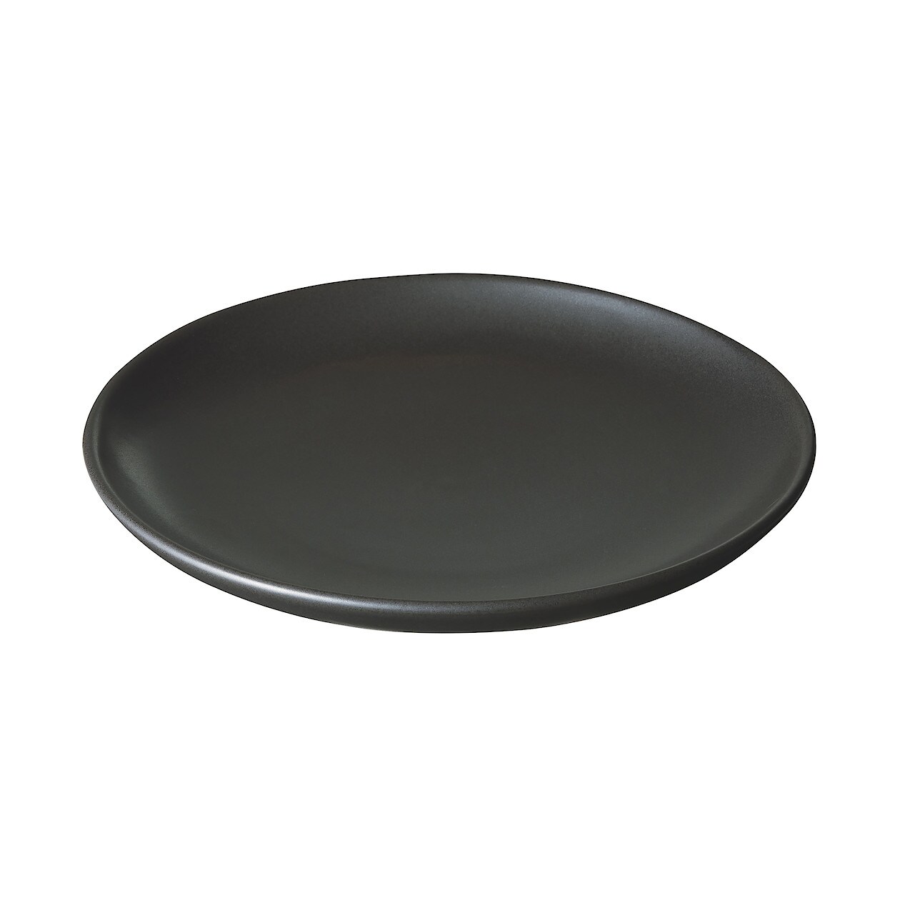 萬古焼大皿 黒 約直径２４ ５ 高さ３ ５ｃｍ 季節食器 土鍋 通販 無印良品