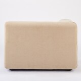 綿シェニールユニットソファ・ハーフアーム・大（右）用カバー／ライトグレー