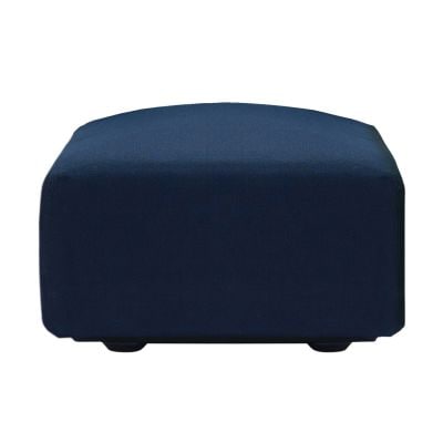 【カバー】ポリエステル平織ユニットソファ・オットマン・小用カバー／ネイビー