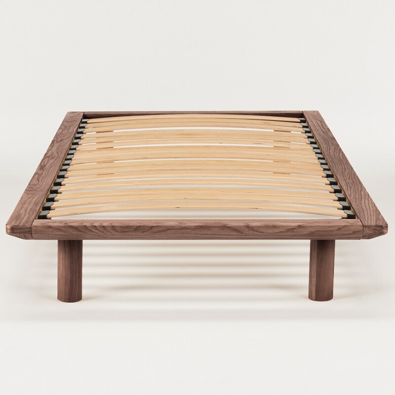 ベッドフレーム・スモール・ウォールナット材 | 無印良品 