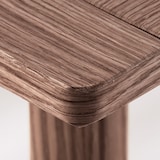 ベッドフレーム・シングル・ウォールナット材