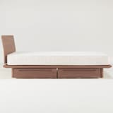 ベッドフレーム・シングル・ウォールナット材