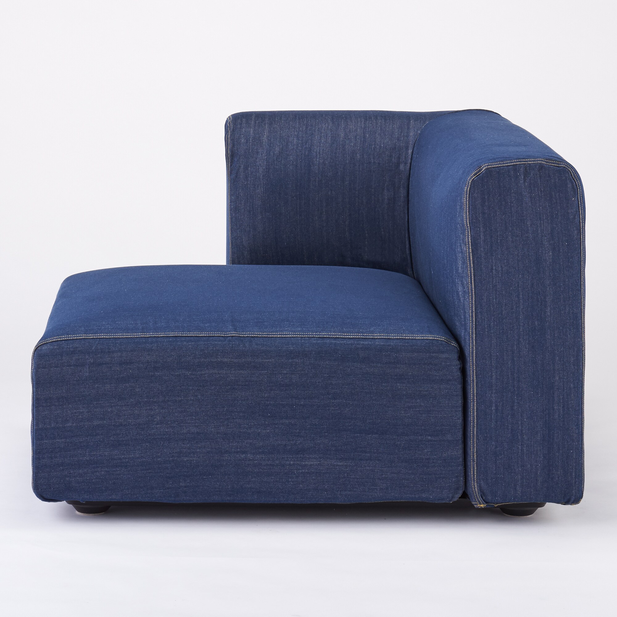 無印良品◇ユニットソファ ハーフアーム付大　右 カバーなし ユニットソファ本体ハーフアーム付 | 無印良品