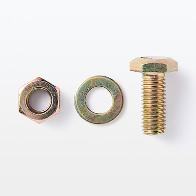 【パーツ】ベッドフレームヘッドボード用ボルトナットセット