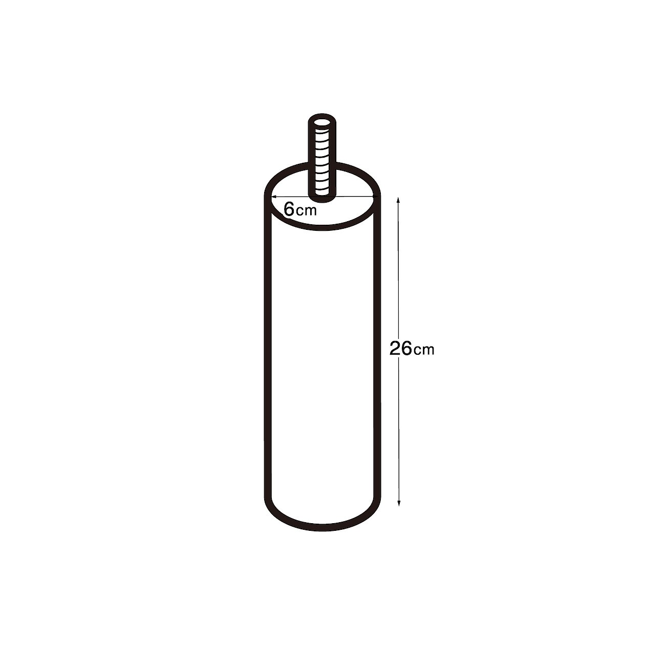 木製脚・２６ｃｍ／ナチュラル（Ｍ８）