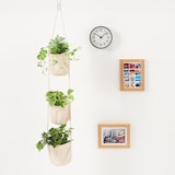 吊りさげるプランターカバー