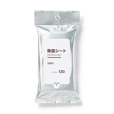 除菌シート　１２枚