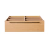 ベッドフレーム下収納・大・オーク材・高さ２５ｃｍタイプ