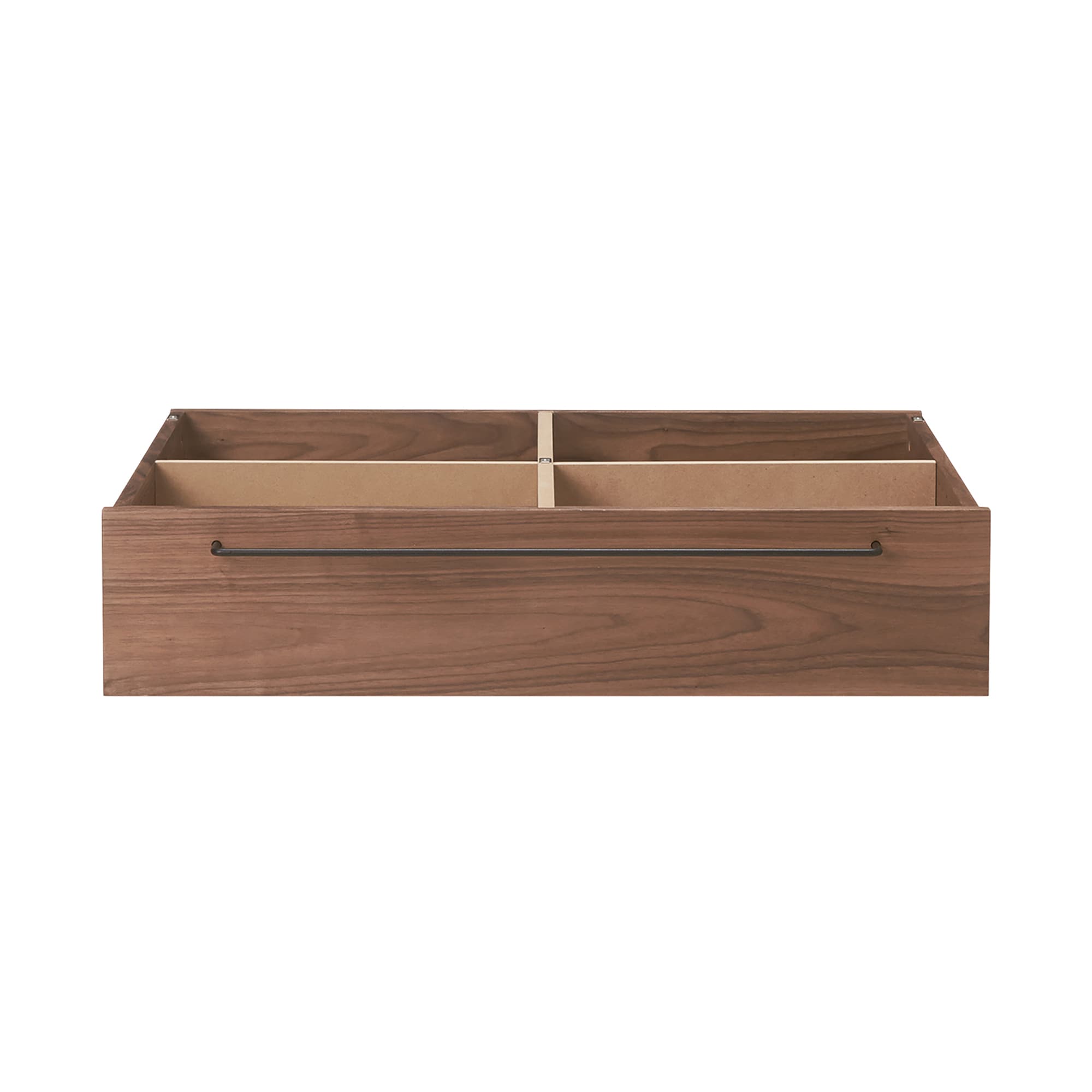 木製ベッドフレーム ウォールナット材突板 シングル | ベッド 通販 