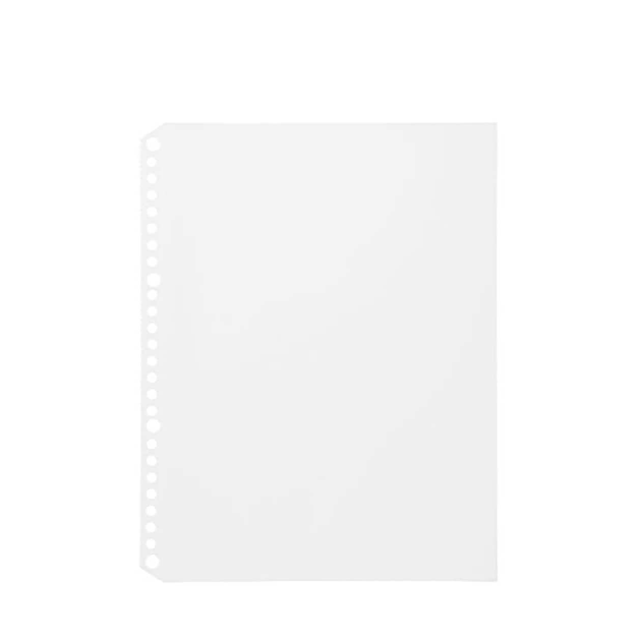 リフィールクリアポケット ｂ５ ２６穴 １０枚入 ファイル 通販 無印良品