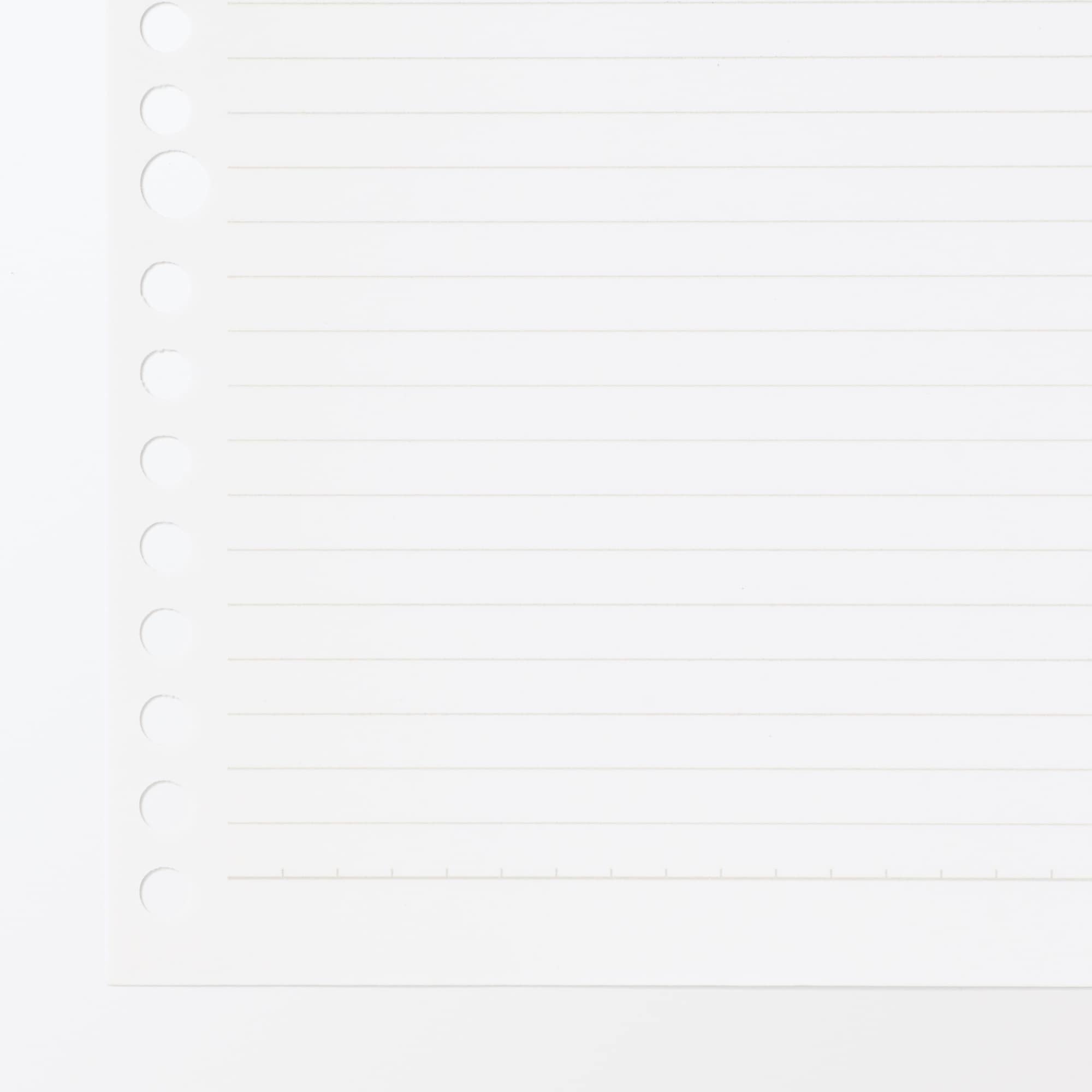 植林木ペーパールーズリーフ／裏うつりしにくいルーズリーフ