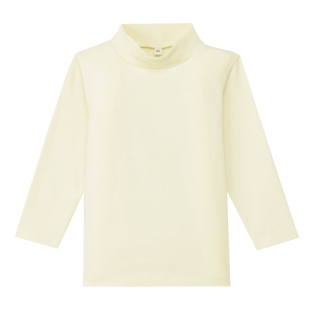 起毛フライス編み ハイネック長袖ｔシャツ ベビー ベビー９０ アイボリー ベビートップス 通販 無印良品