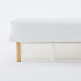 脚付マットレス・ポケットコイル・シングル（スチールフレーム・洗えるカバー）