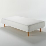 脚付マットレス・ポケットコイル・セミダブル（スチールフレーム・洗えるカバー）