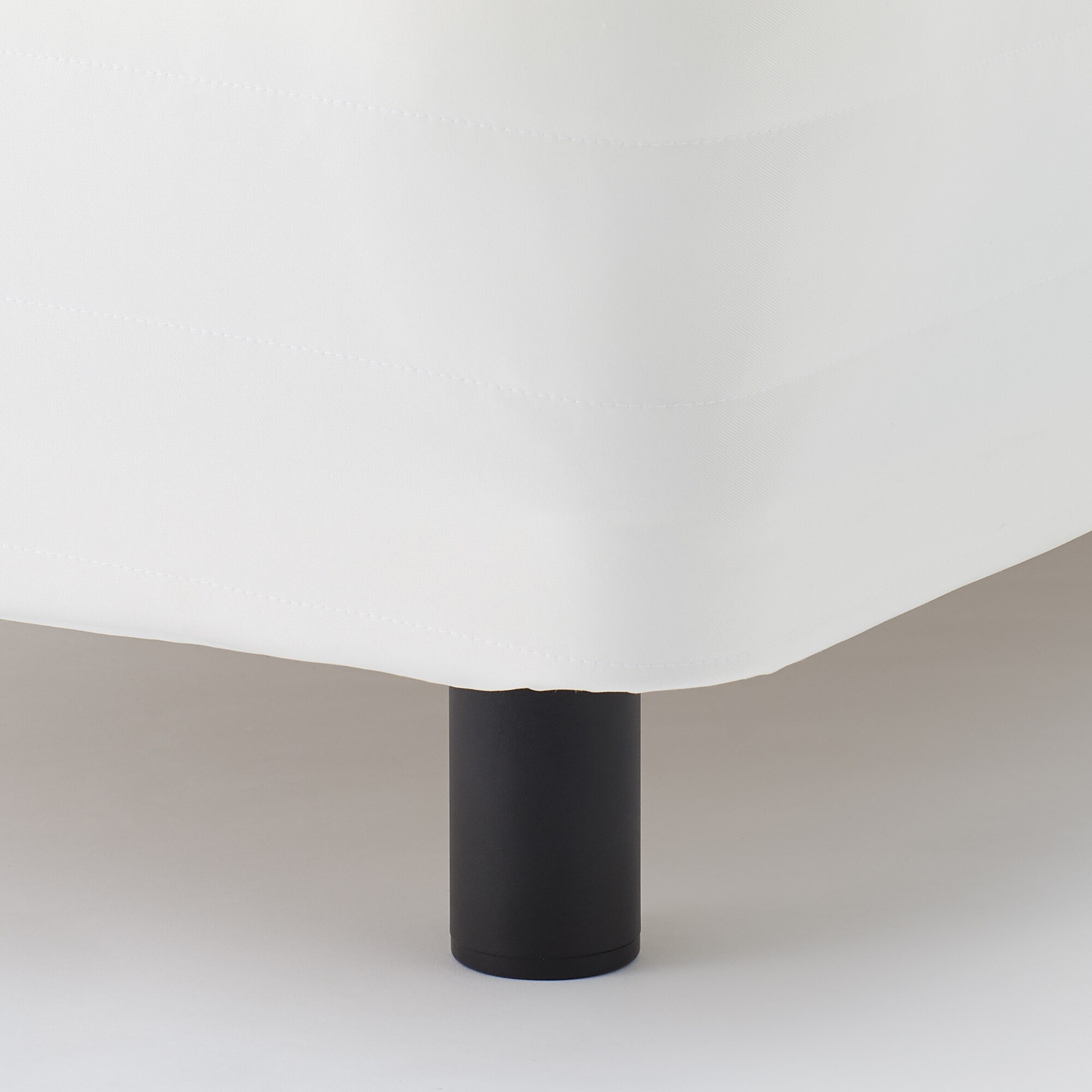 脚付マットレス・ポケットコイル・セミダブル（スチールフレーム・洗えるカバー）