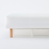 脚付マットレス・ポケットコイル・セミダブル（スチールフレーム・洗えるカバー）