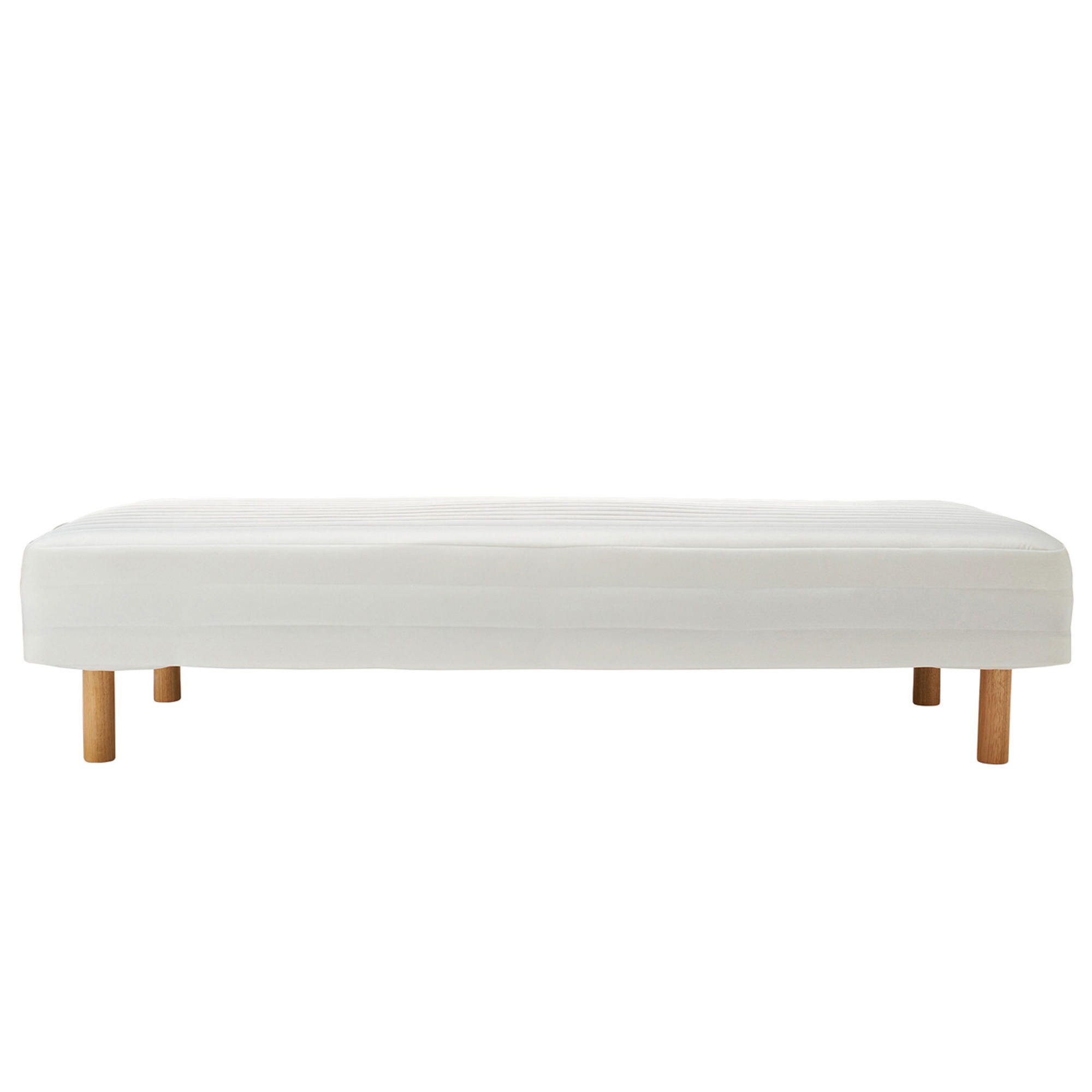 脚付マットレス・ポケットコイル・ダブル（スチールフレーム・洗えるカバー）