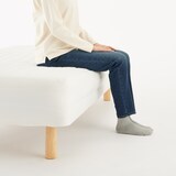 脚付マットレス・ポケットコイル・スモール（スチールフレーム・洗えるカバー）