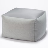 体にフィットするソファカバー・ポリエステル綿ニット／杢グレー