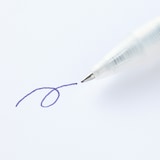 さらさら描けるゲルインキボールペン　ノック式