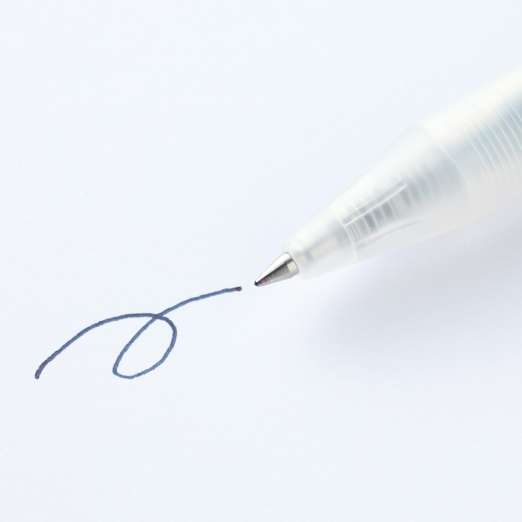 さらさら描けるゲルインキボールペン ノック式 | 無印良品