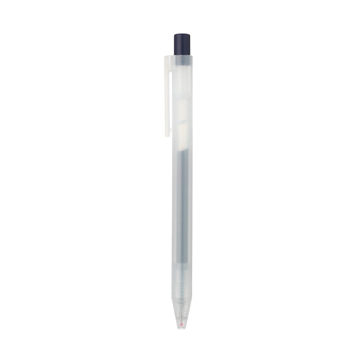 さらさら描けるゲルインキボールペン ノック式 ０ ５ｍｍ ブルーブラック ペン 筆記用具 通販 無印良品