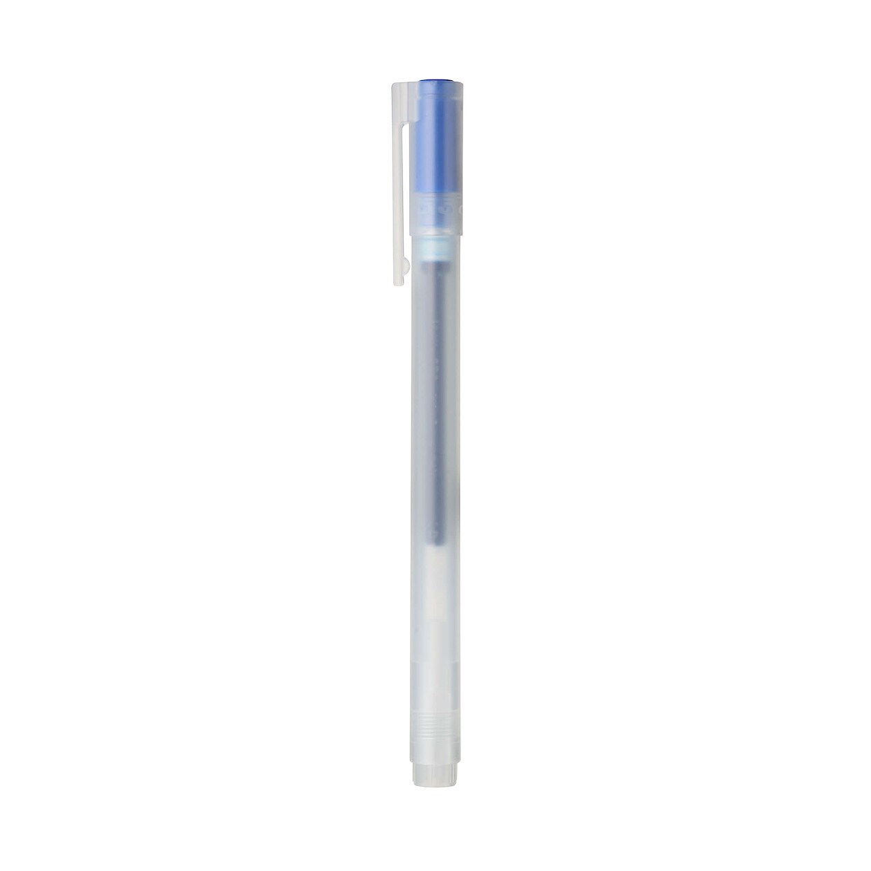 ゲルインキボールペン キャップ式 ０ ３８ｍｍ 青 ペン 筆記用具 通販 無印良品