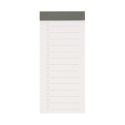 短冊型メモ　チェックリスト　４０枚・１４行・約８２×１８５ｍｍ