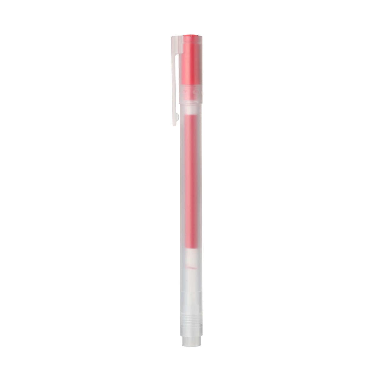 ゲルインキボールペン キャップ式 ０ ７ｍｍ 赤 通販 無印良品
