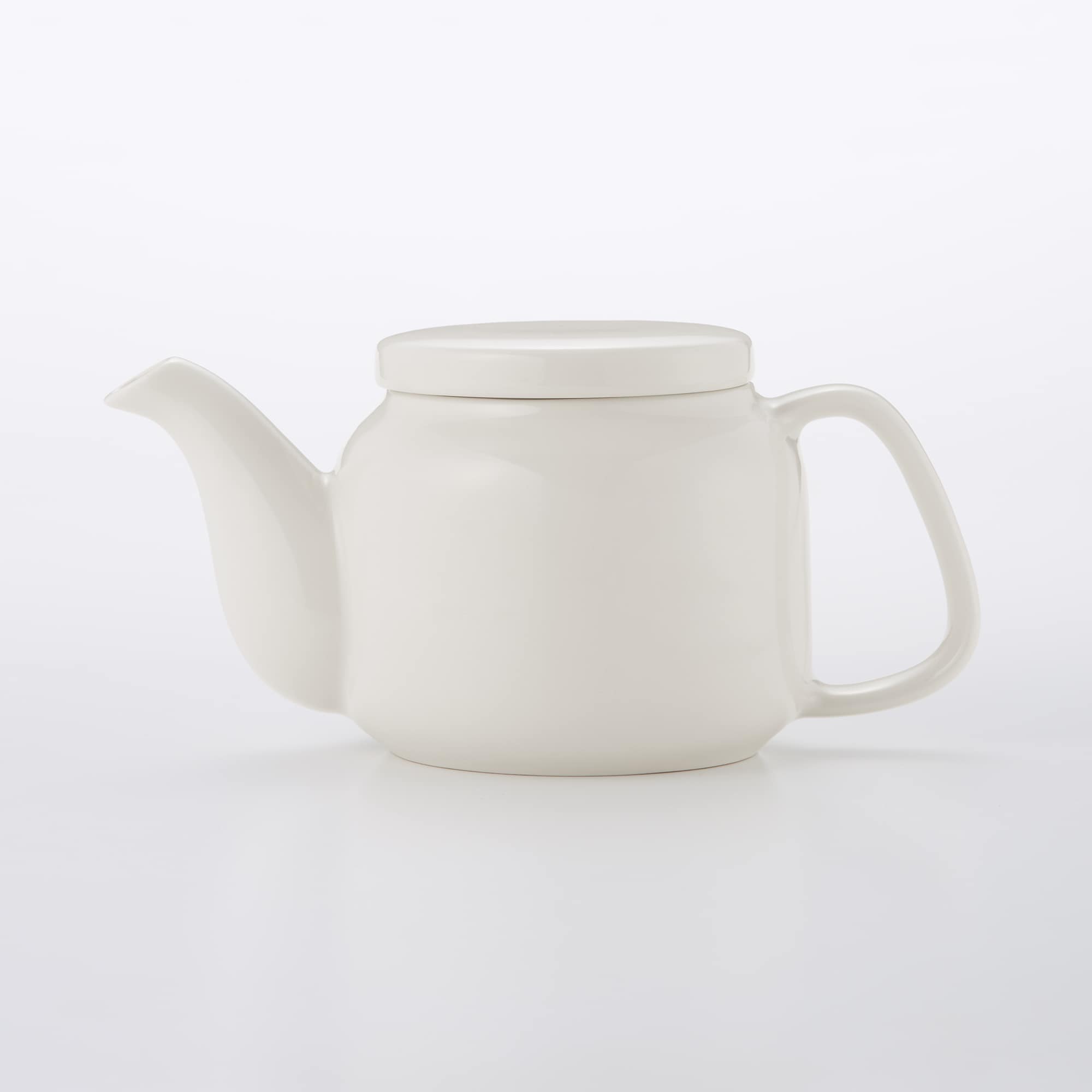 磁器ベージュポット | 無印良品