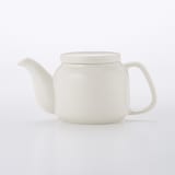 磁器ベージュポット