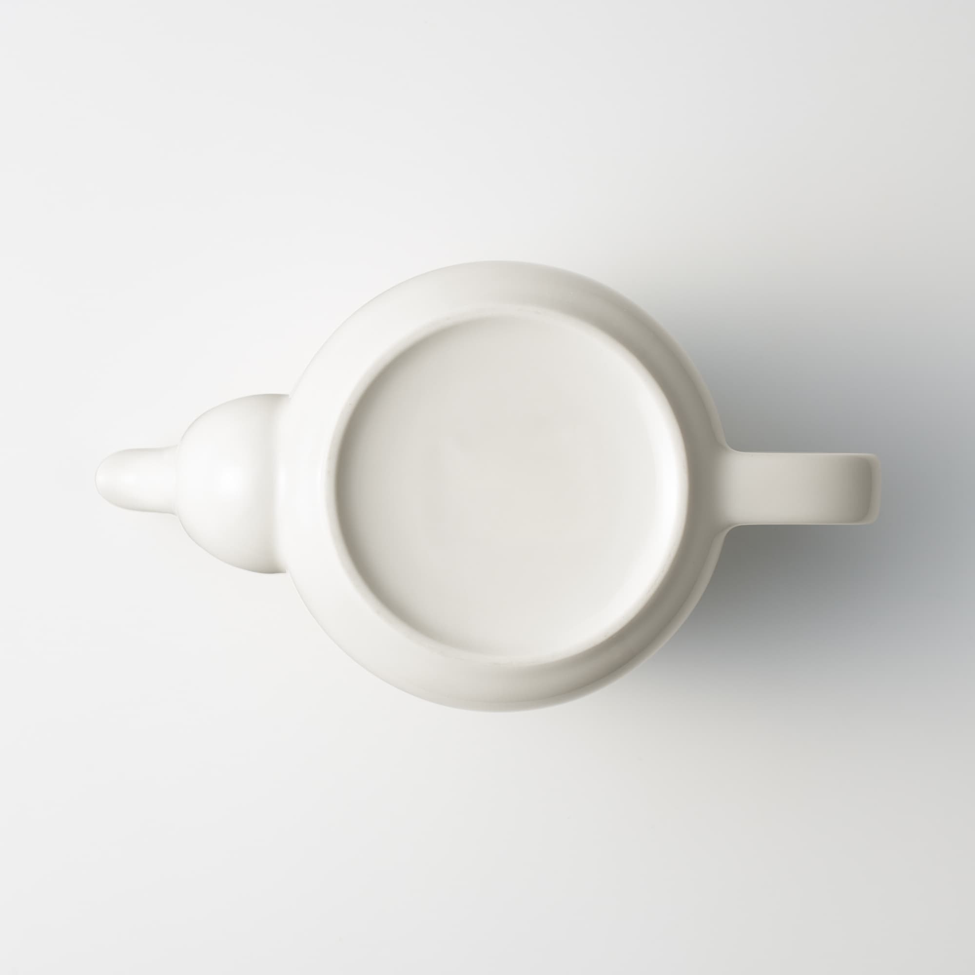 磁器ベージュポット