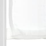 ポリエステル平織レースプレーンシェード用生地／オフ白