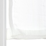 ポリエステル平織レースプレーンシェード用生地／オフ白