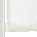 ポリエステル平織レースプレーンシェード用生地／アイボリー